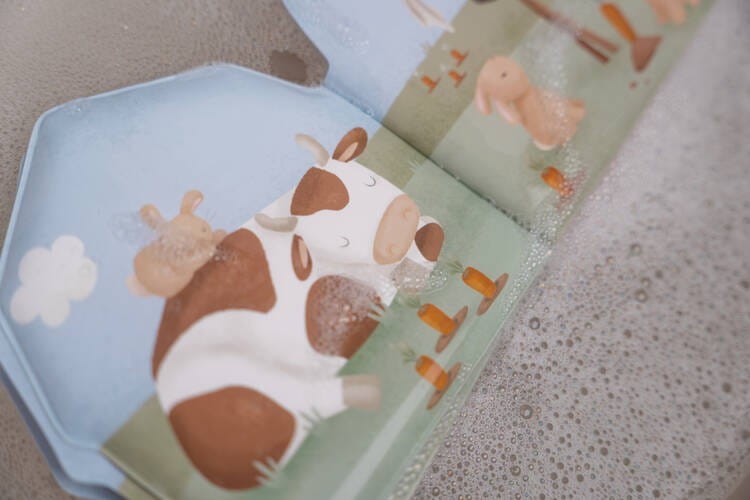 Wodoodporna książeczka do kąpieli Farma Little Dutch