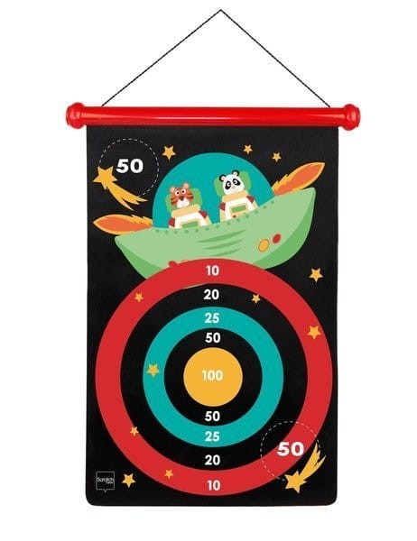 Darts magnetyczny Rzutki Astronauci Scratch