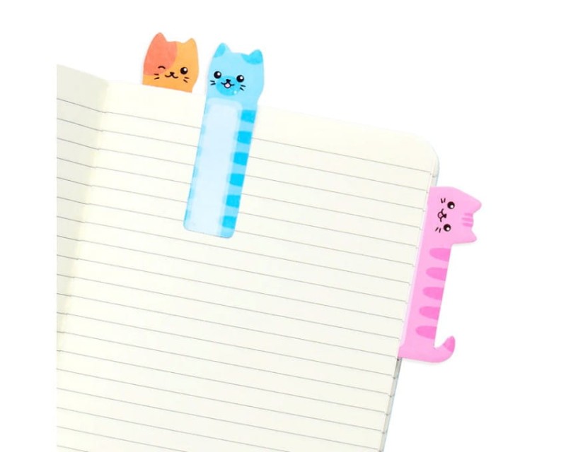 Notesiki samoprzylepne 6 szt. Koty - Ooly