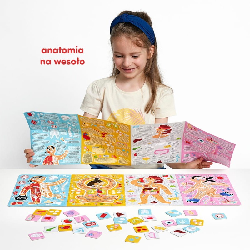 Puzzle Tak działa Moje ciało Czuczu