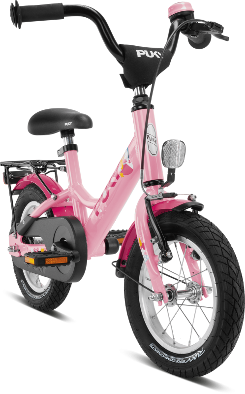 Rower dziecięcy 12 cali YOUKE różowy PUKY