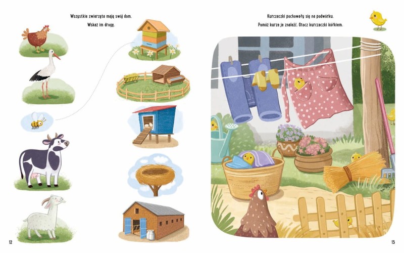 Zabawy z Felusiem i Guciem. Wycieczka na wieś