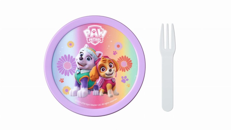Pojemnik na jedzenie z widelczykiem 300 ml Psi Patrol Campus Mepal