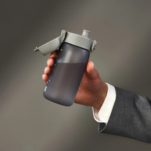 ION8 Bidon z szerokim ustnikiem szary 400 ml