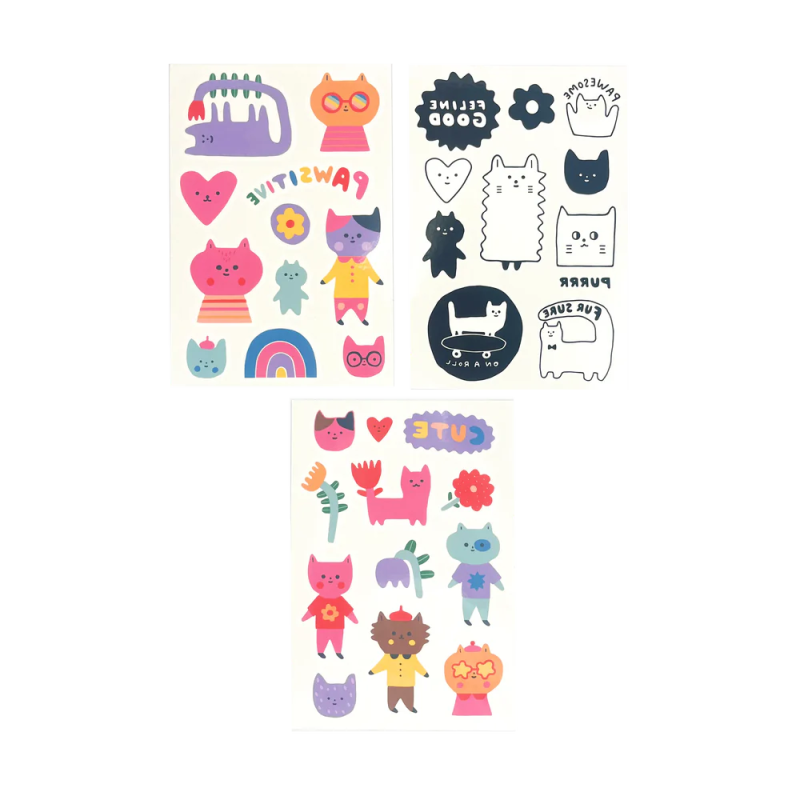 Tatuaże dla dzieci Koty Ooly