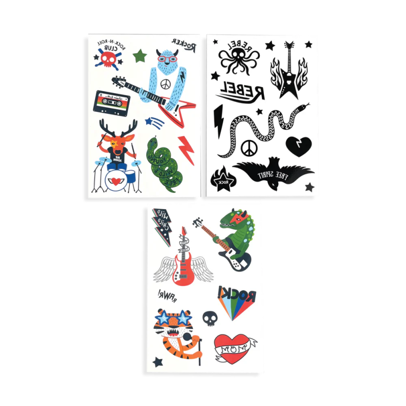Tatuaże dla dzieci Muzyka I Wanna Rock! Ooly