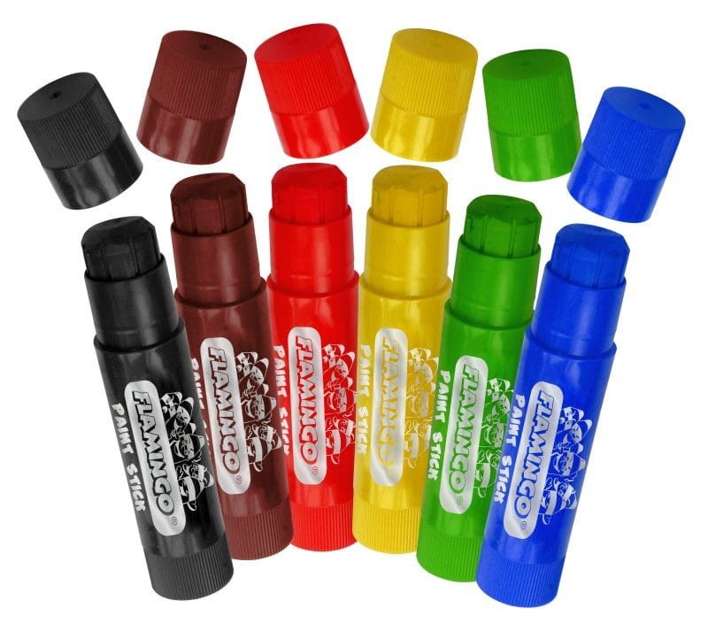 Farba w Kredce 6 szt. Flamingo Titanum