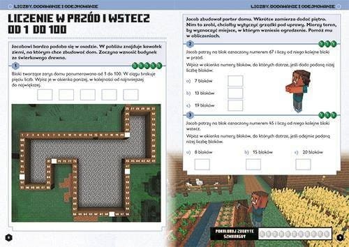 Minecraft. Matematyka. Megazadania. Wiek 8+