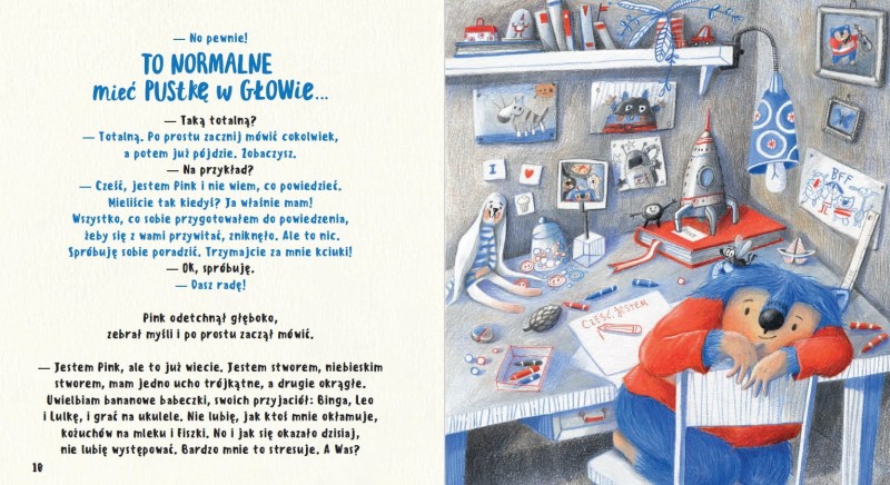 Odwagi, Pinku! Książka o odporności psychicznej dla dzieci