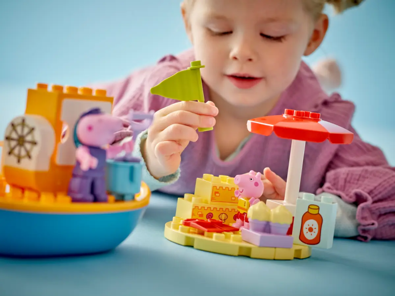 Lego Duplo Świnka Peppa rejs łodzią 10432