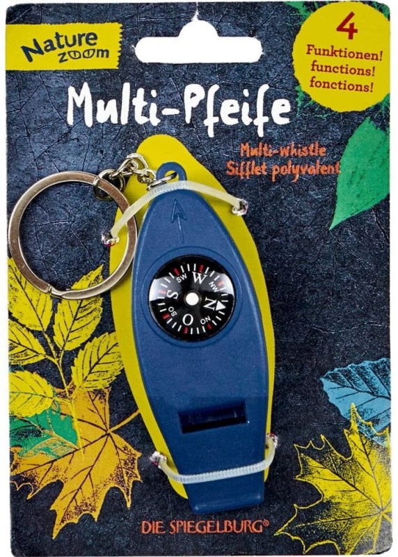 Brelok z kompasem, termometrem, lupą i gwizdkiem Spiegelburg
