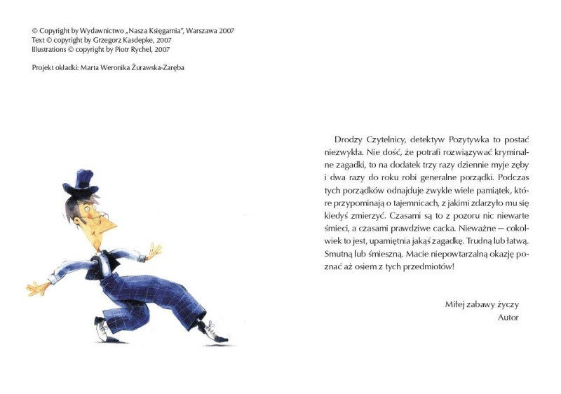 Pamiątki detektywa Pozytywki. Tom 5 Grzegorz Kasdepke