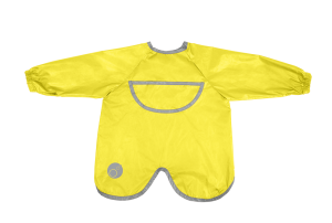 B.box - śliniak wodoodporny fartuszek z rękawami Smock Bib żółty