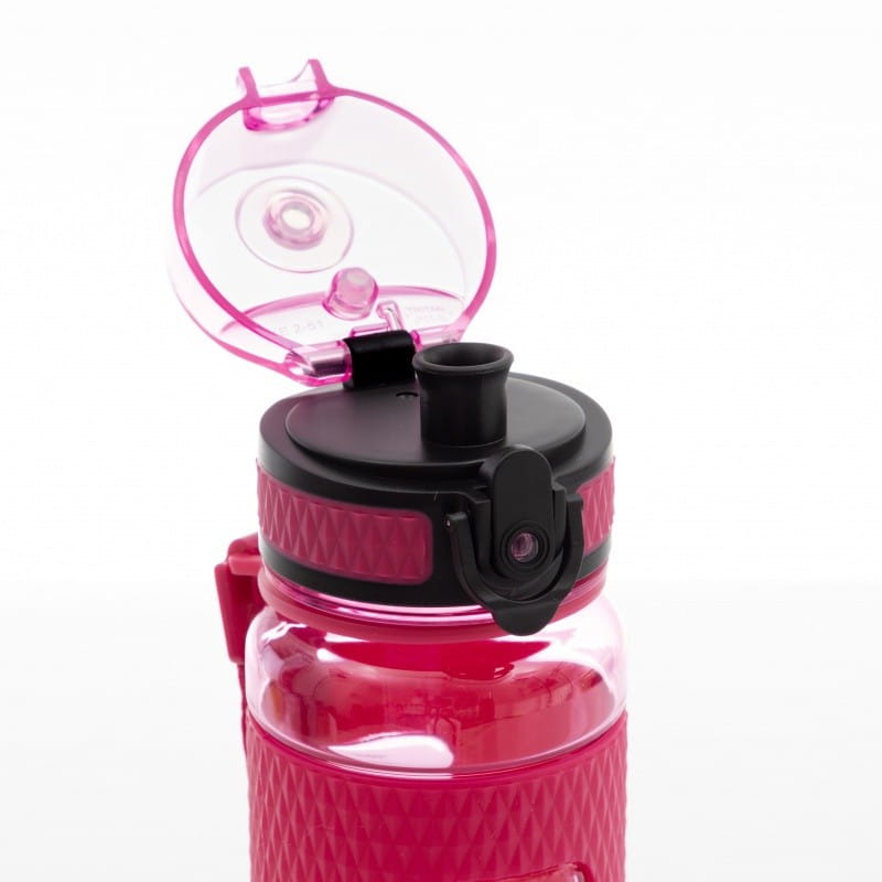 Bidon dziecięcym z uchwytem 400 ml neon róż Aqua Pure by Astra