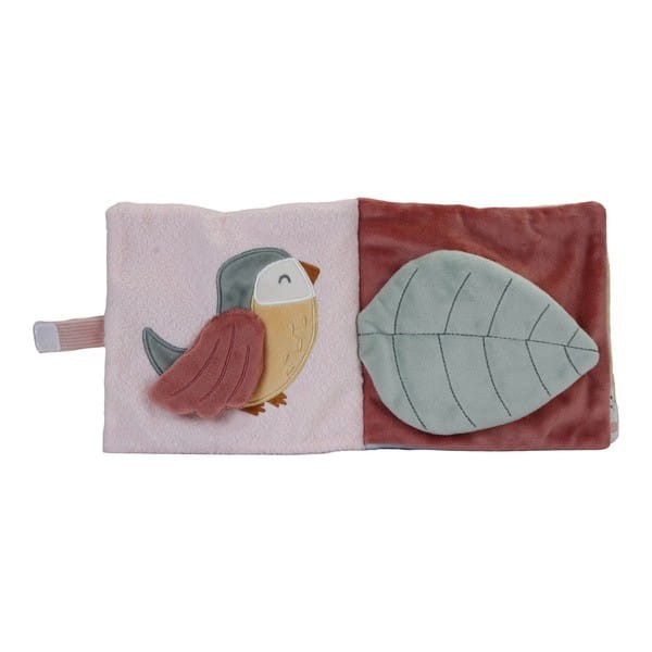 Miękka Książeczka z Lusterkiem Flowers & Butterflies - Little Dutch