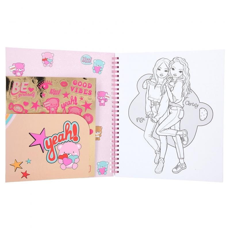 Kolorowanka z Misiem Teddy Cool - TOPModel