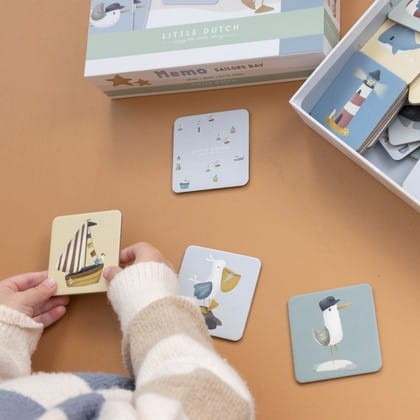 Gra Pamięciowa Memory Sailors Bay - Little Dutch
