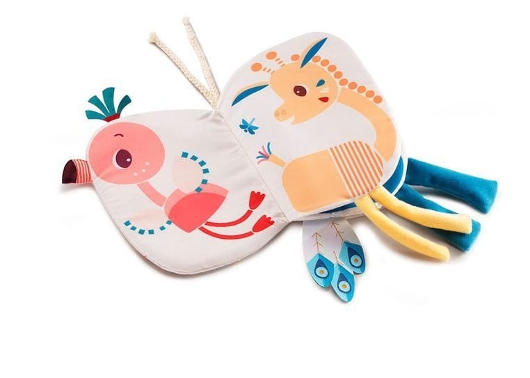 Miękka Książeczka z Wystającymi Elementami Flaming - Lilliputiens