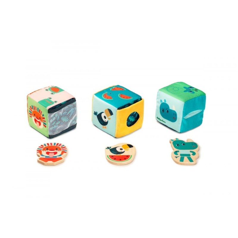 Kostki Edukacyjne do Zabawy w Chowanego - Lilliputiens