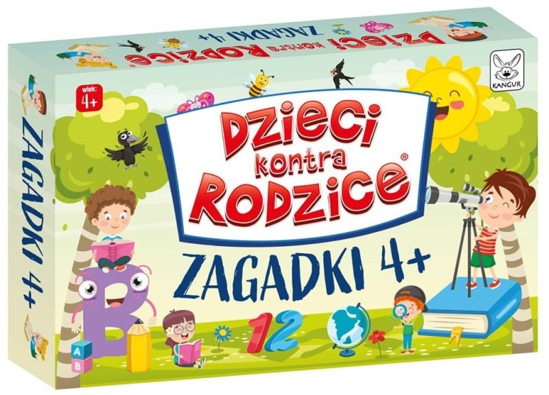 Dzieci kontra Rodzice - Zagadki 4+