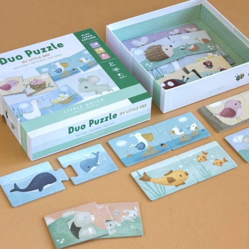 Puzzle Dwuelementowe My Little One - Little Dutch