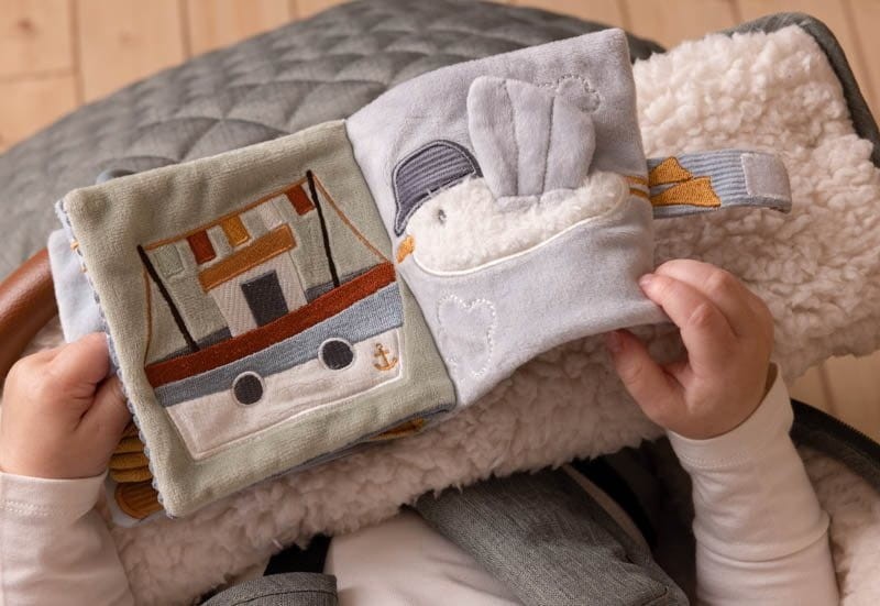 Miękka książeczka sensoryczna Sailors Bay - Little Dutch