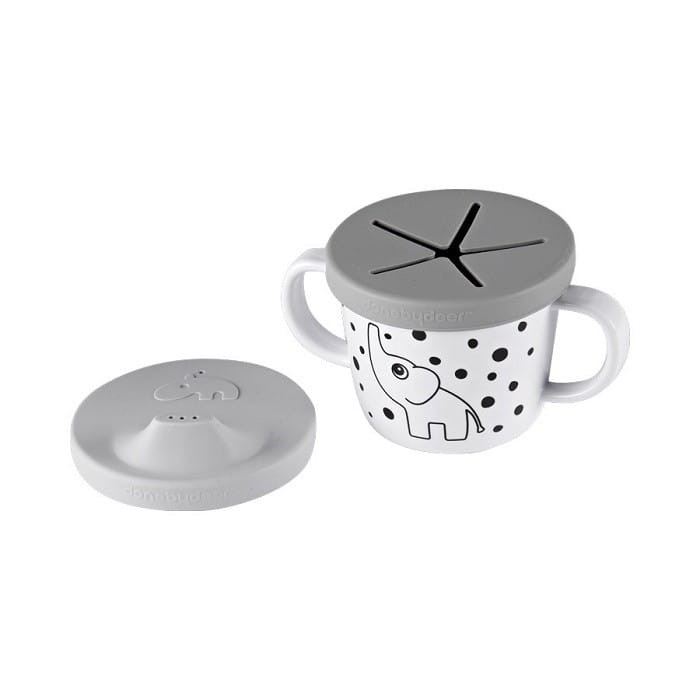 Kubek z Dziubkiem, Niewysypek 2w1 Grey - Done by Deer