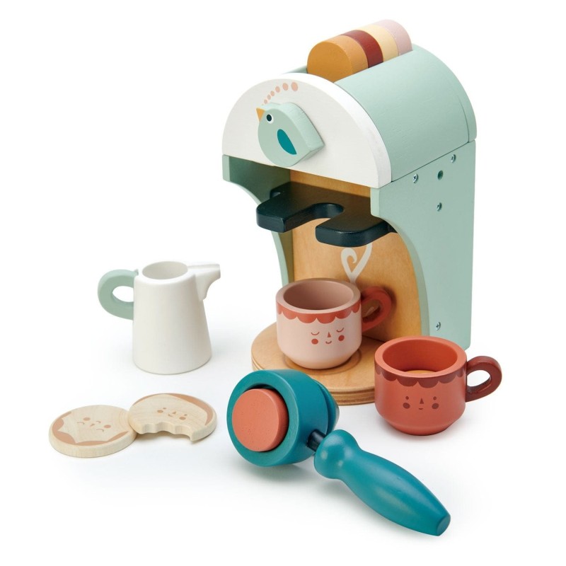 Drewniany Ekspres do Kawy Babyccino - Tender Leaf Toys