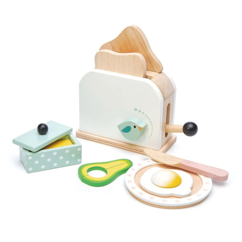 Drewniany Toster Breakfast Toaster Set - Tender Leaf Toys