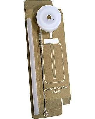 Słomka do Butelki Muuki Lounge Straw + Cap