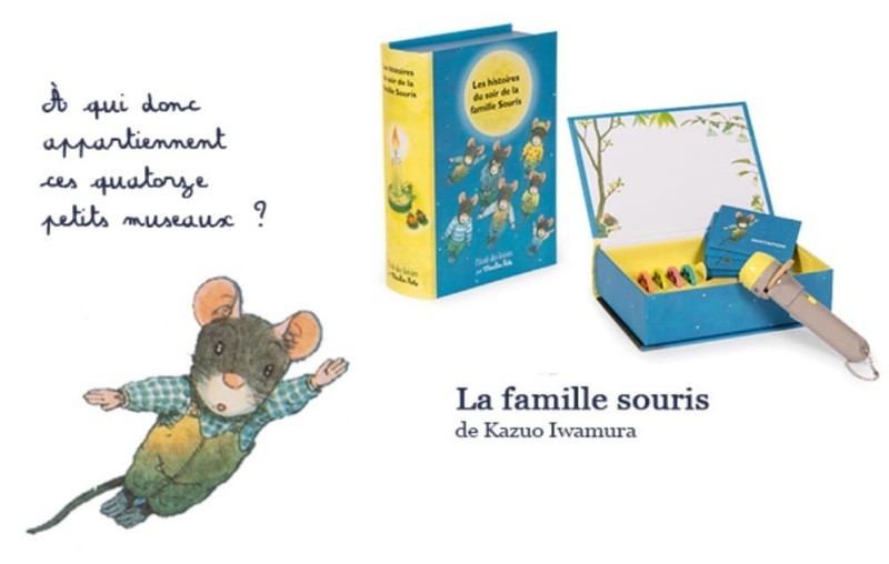 Projektor Historyjki w Książce La famille Souris - Moulin Roty