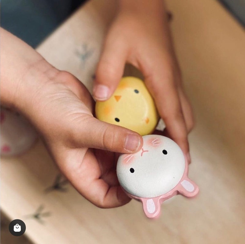 Drewniane Makaroniki Ciasteczka Animal MacaronsTender - Leaf Toys