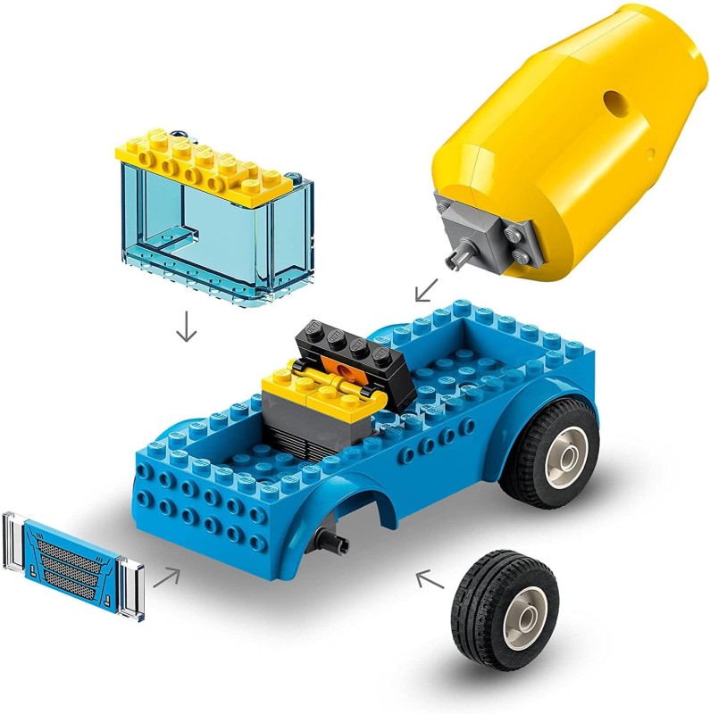 Klocki Lego City 60325 Ciężarówka z betoniarką - Lego