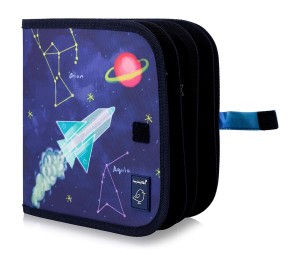 Zmazywalna kolorowanka z kredą Color It Book Constellation - Jaq Jaq Bird