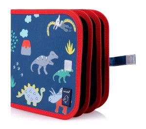 Zmazywalna kolorowanka z kredą Color It Book Dinosaur - Jaq Jaq Bird