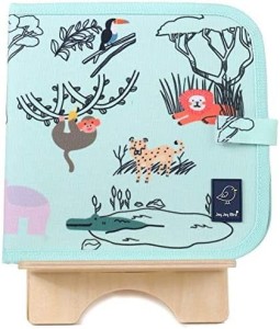 Zmazywalna kolorowanka z kredą Color It Book Safari - Jaq Jaq Bird