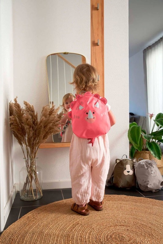 Plecaczek mini About Friends Dinozaur Różowy - Lassig