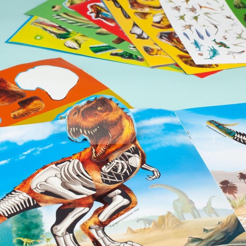 Album z naklejkami Dinozaury Dino World - Depesche