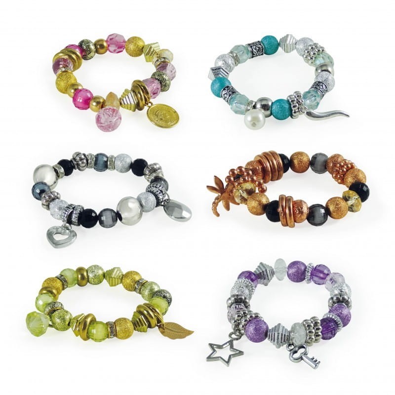 Zestaw do Robienia Biżuterii Bransoletki Charms Bracelets - Buki