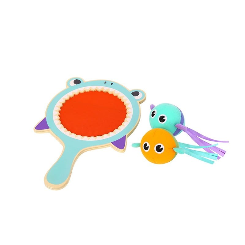 Gra Zręcznościowa na Rzepy Paletka Rekin - Tooky Toy