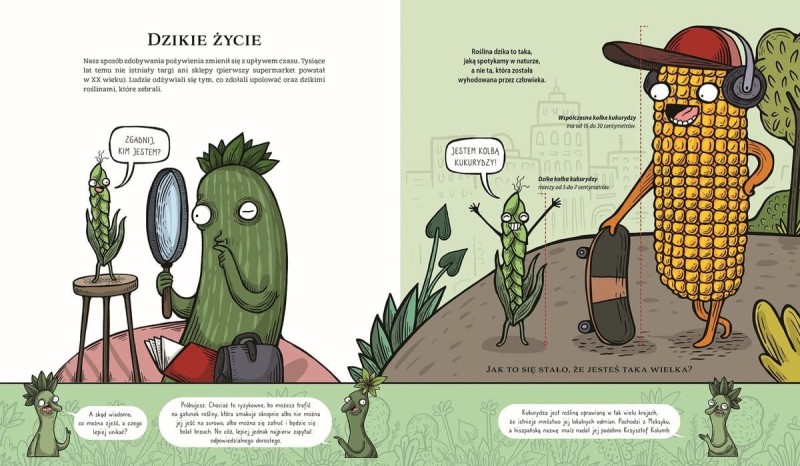 Dlaczego jemy rośliny? Sekrety owoców, warzyw i zbóż. Akademia mądrego dziecka. Chcę wiedzieć