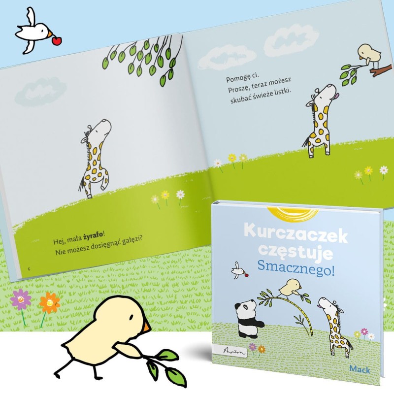 Kurczaczek częstuje. Smacznego!