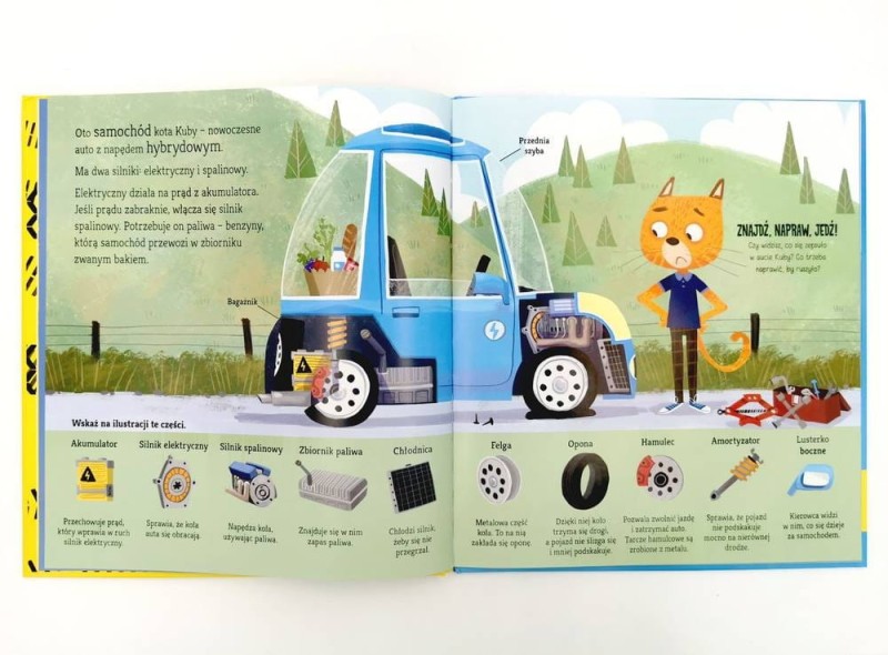 Znajdź, napraw, jedź! Samochody i inne pojazdy