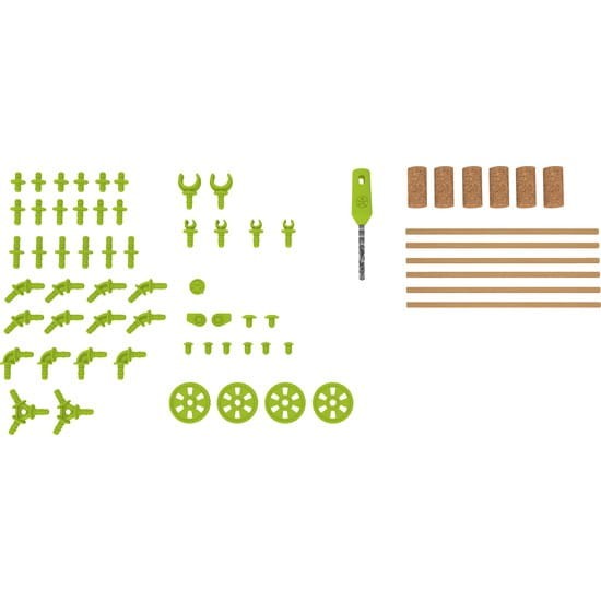 Łączniki do Drewna 66 el. Terra Kids Connectors - Haba