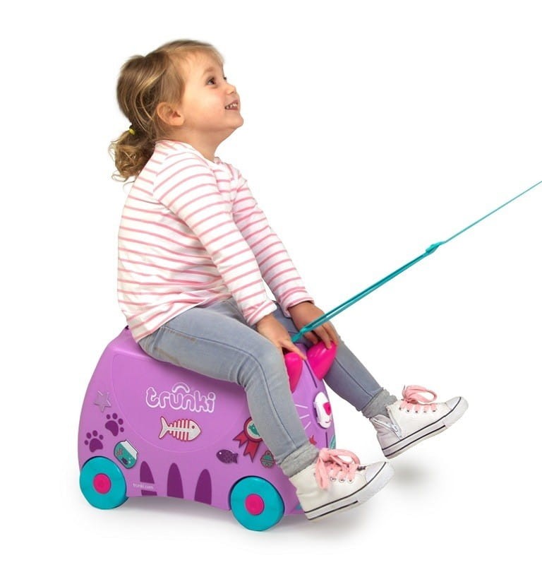 Jeżdżąca Walizka Kotek Cassie - Trunki