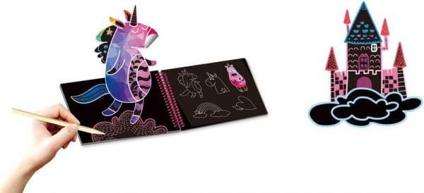 Wydrapywanki i Kolorowanki Magiczny Świat Scratch - Avenir