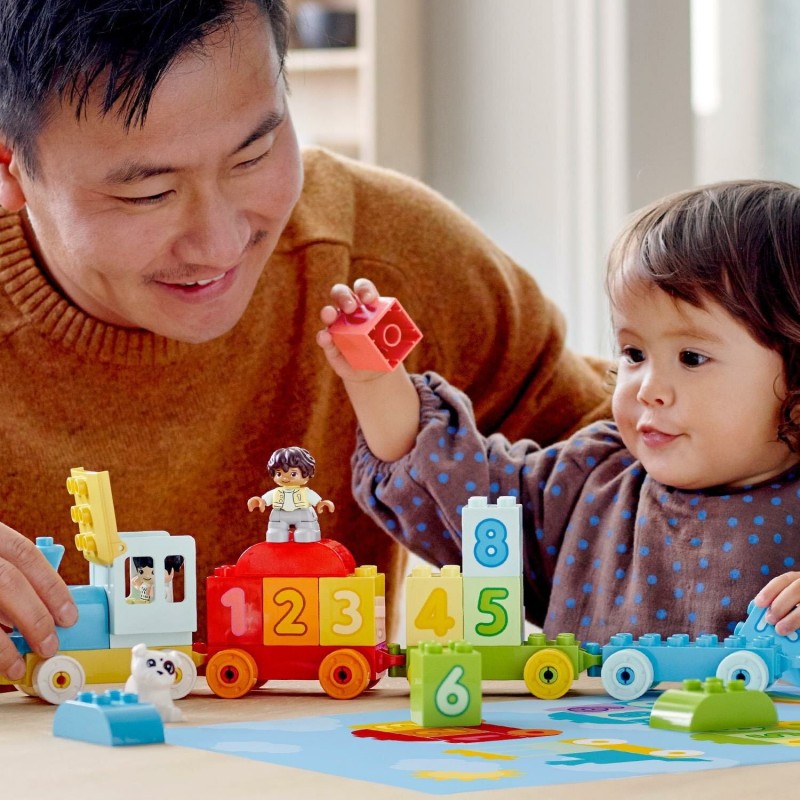 Pociąg z cyferkami nauka liczenia 10954 Lego Duplo