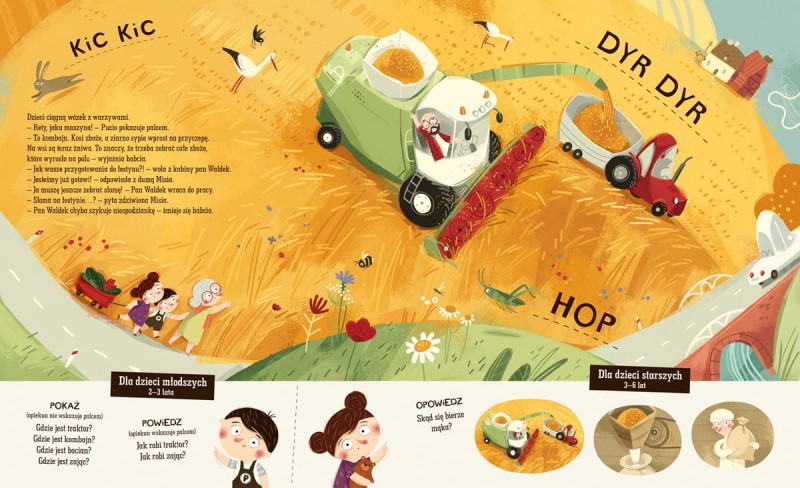 Pucio na wsi. Ćwiczenia rozumienia i mówienia dla dzieci