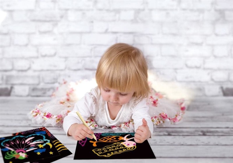 Wydrapywanki Syrenka 8 szt. Scratch My Little Mermaid - Avenir