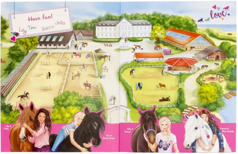 Album z Zadaniami Konie - Miss Melody